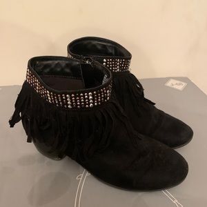 Black Studded Boots